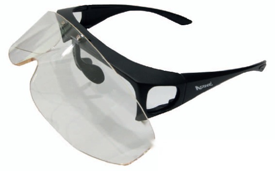 Super Flip Over Radiation Glasses – ACOVIC radiation protection glasses