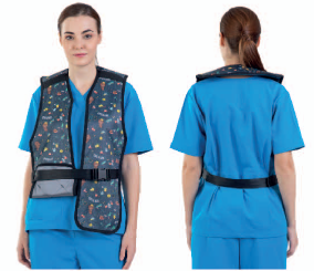Radiation Protection Caps, Gloves & Accessories Breast Protection B – ACOVIC radiation protection accessory